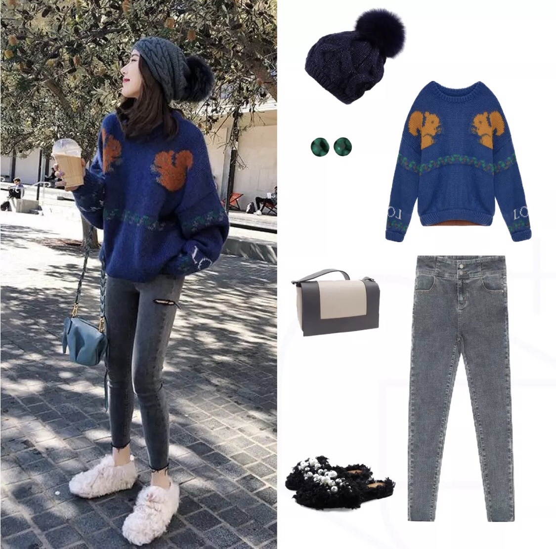 毛衣要怎么搭配才好看?重点在于下装搭配,穿对了显瘦又减龄