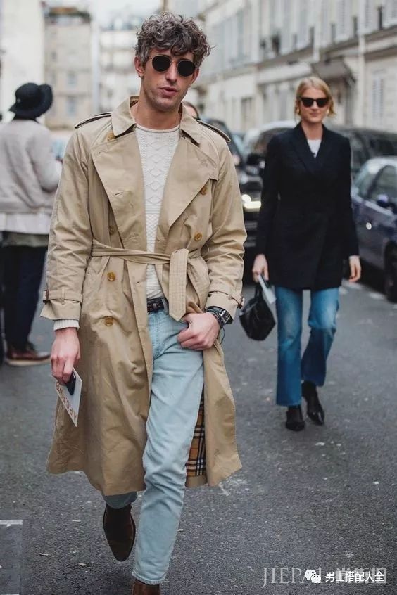 忽冷忽热的小长假，潮男们给自己加件迷人的风衣吧！