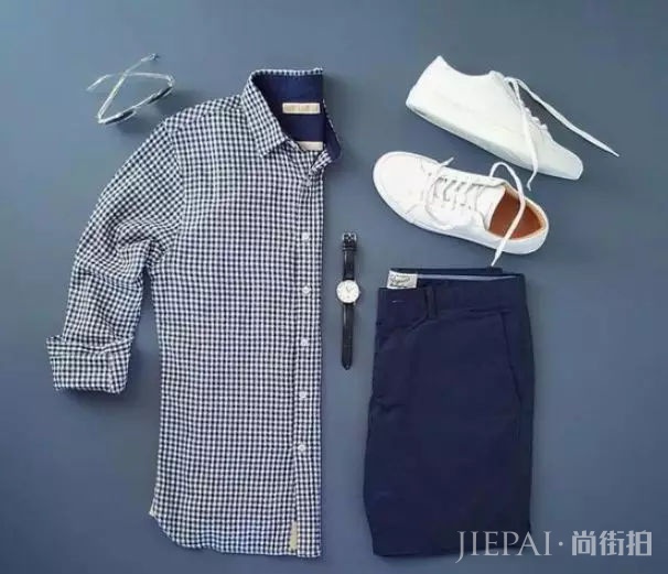 佛系直男程序员格子衬衫穿搭指南!