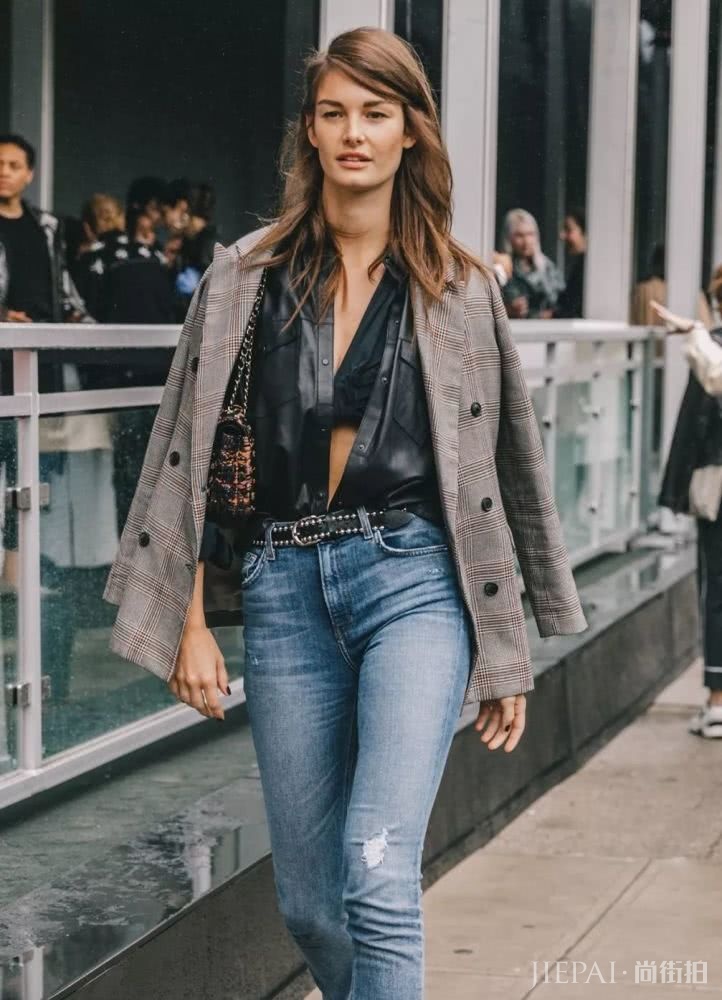 欧美街拍 看潮人最强西服搭配