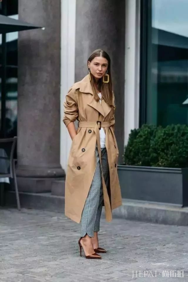 秋冬,大衣+阔腿裤,时髦温暖两不误!
