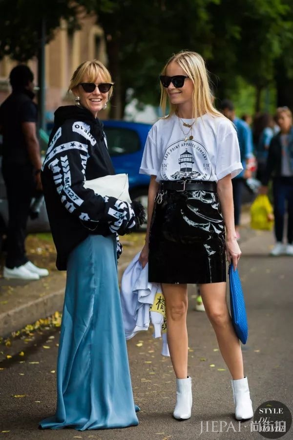 及踝靴配裙子超好看？选不对裙长照样显腿短！