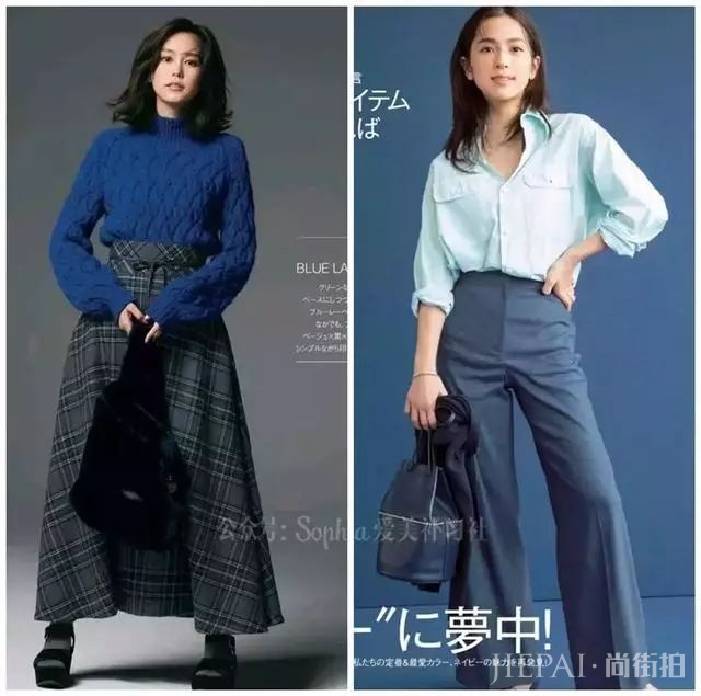 如何做到每天都穿新衣服?全靠这些配色!看看这组日系风的搭配吧