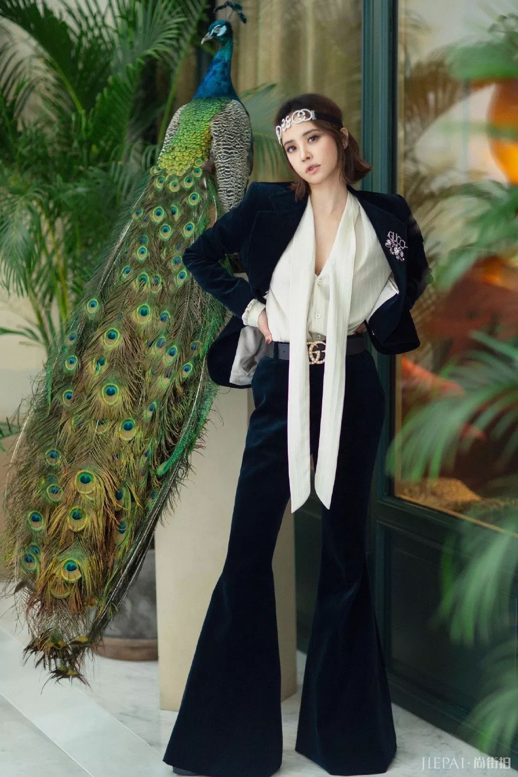 157的石原里美和169的金南珠,都靠这条裤子拉腿?!