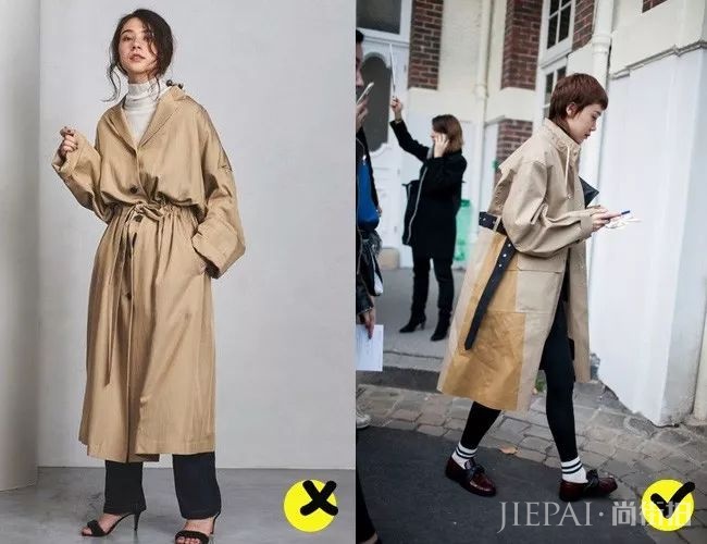 最适合小个子的风衣,穿上显高20cm气场一米八!