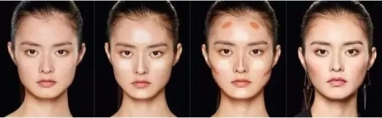 怎样化妆瘦脸 手把手教你画出V脸
