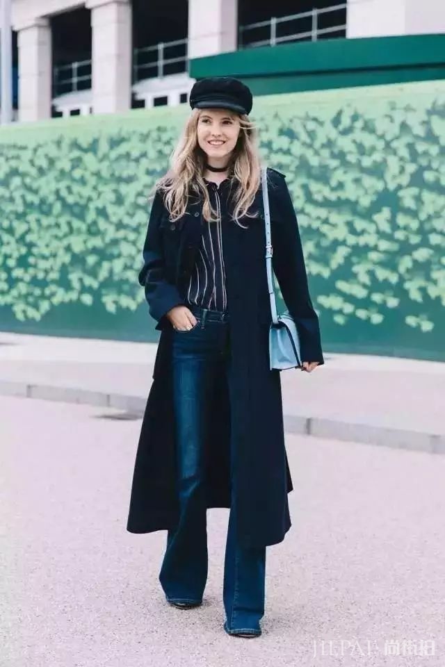 秋冬,大衣+阔腿裤,时髦温暖两不误!