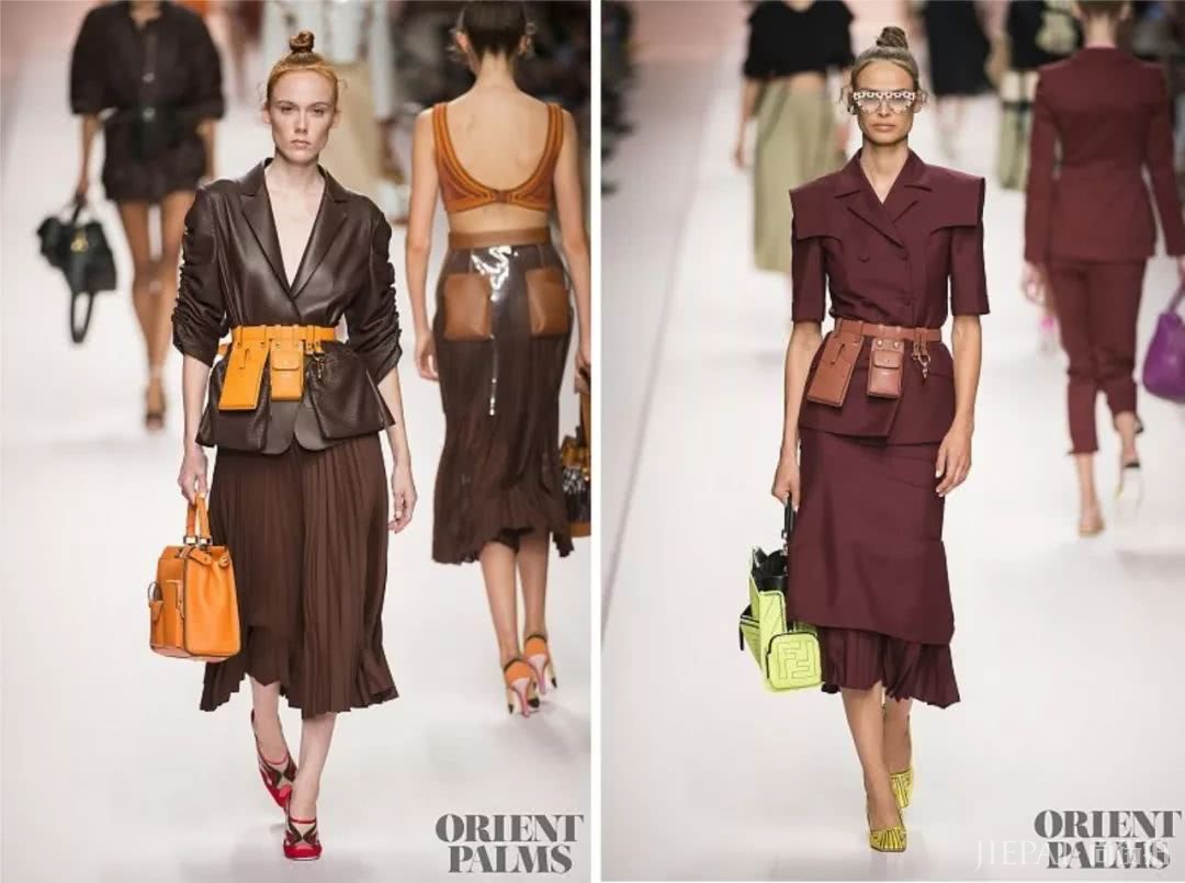 今年秋冬流行西装配裙子，回头率UP UP！