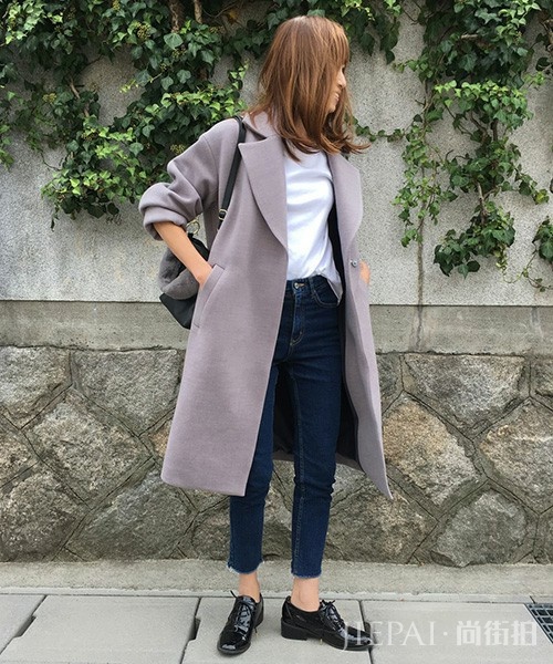 不同顏色大衣外套款式，穿出日系時尚流行