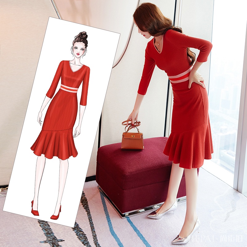 3、40岁女人,穿小香风裙子洋气又美嫩