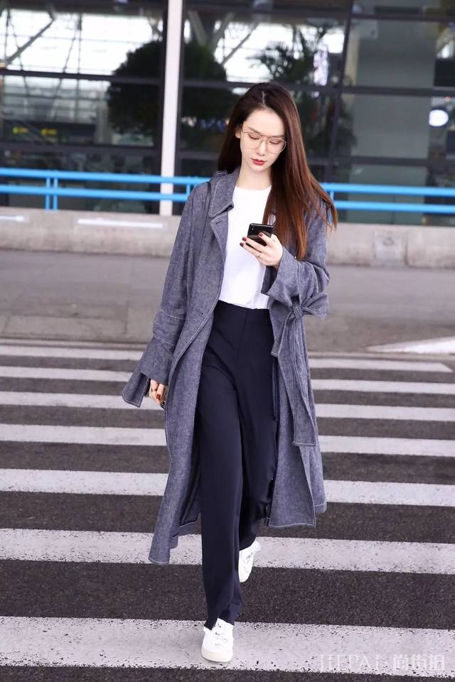 长外套+平底鞋,18年秋冬最火组合!!