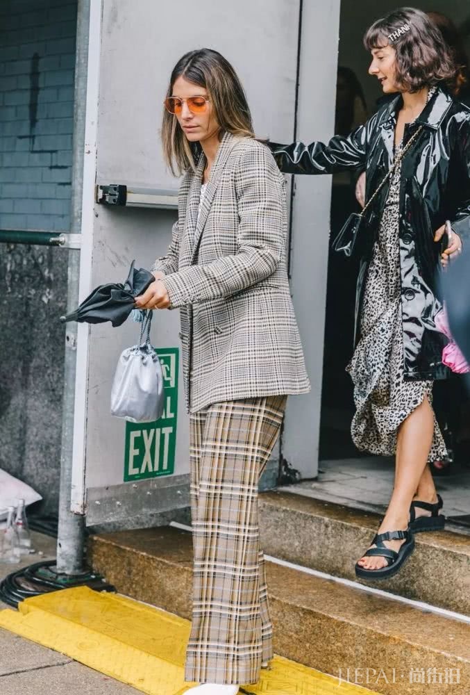 欧美街拍 看潮人最强西服搭配