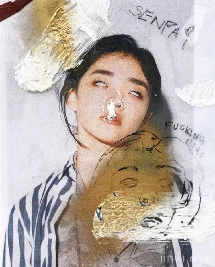 外网吹爆的厌世脸亚洲超模,原来也是非主流网红脸