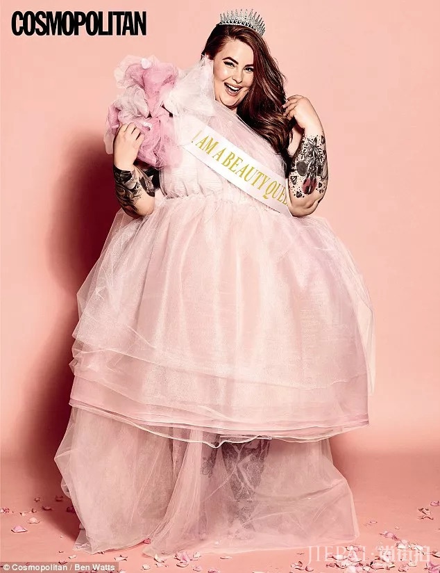 她身高164，体重117公斤，却上登了顶级时尚杂志封面