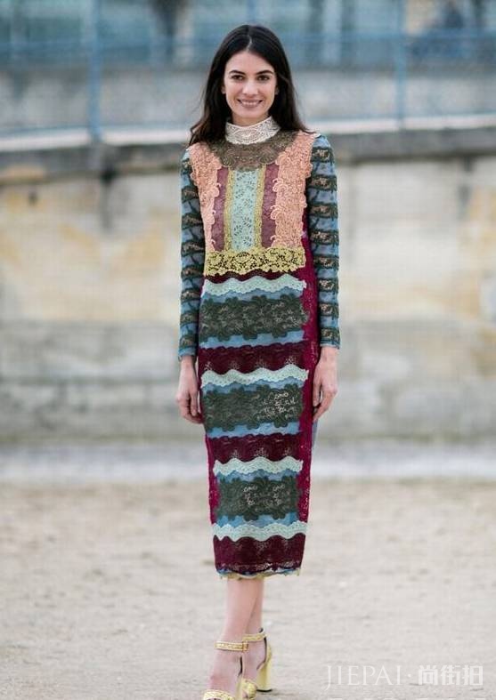 秋天一定得买一条长袖连衣裙，我是认真的！