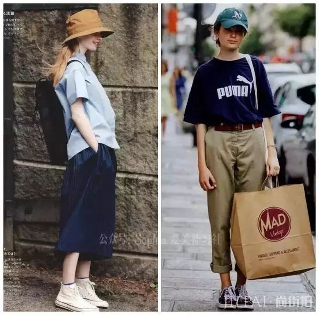 如何做到每天都穿新衣服?全靠这些配色!看看这组日系风的搭配吧