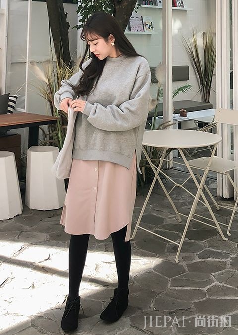 通勤必备の3类单品 25套配色自然清新的韩系淑女风穿搭