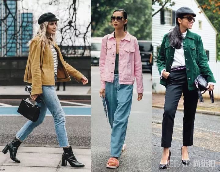 小时候的灯芯绒还记得吗?2018又火了,她们穿上美到犯规