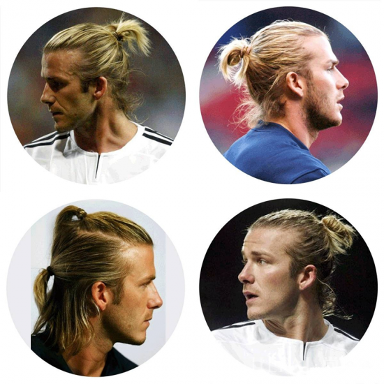 男士丸子头这样扎很MAN