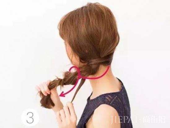 简单的长发编发教程 让你每天发型不一样