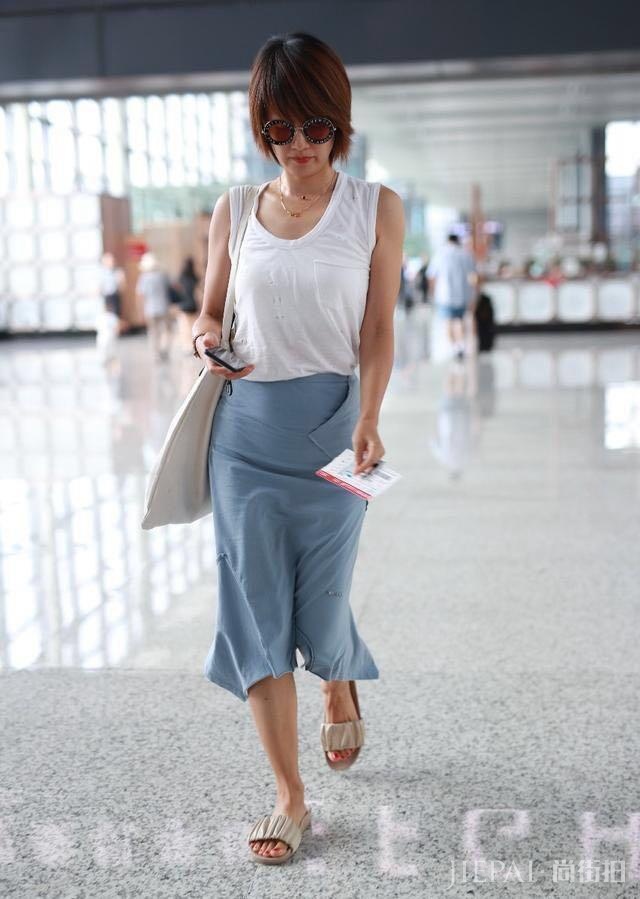 马伊琍剪对发型,一瞬间小方脸秒变瓜子脸