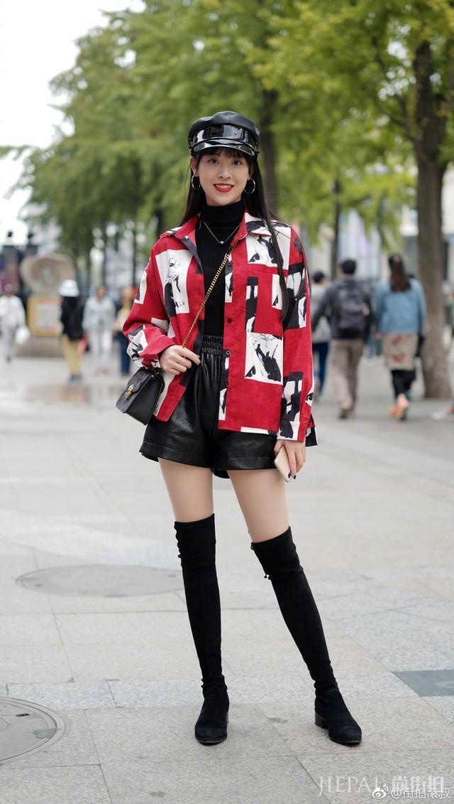 今年秋天有点冷，看看杭州潮人怎么搭配