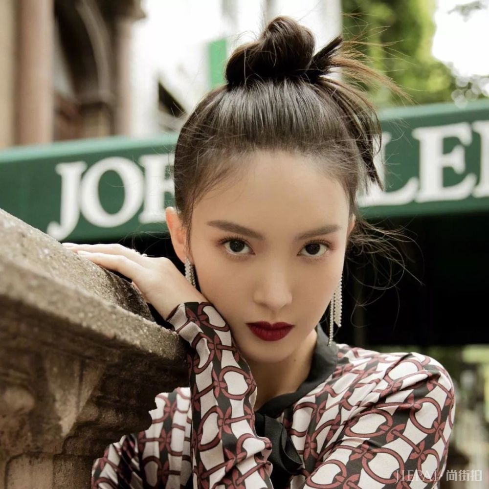 丸子头好看要满足这两个条件！难怪热巴和娜扎适合