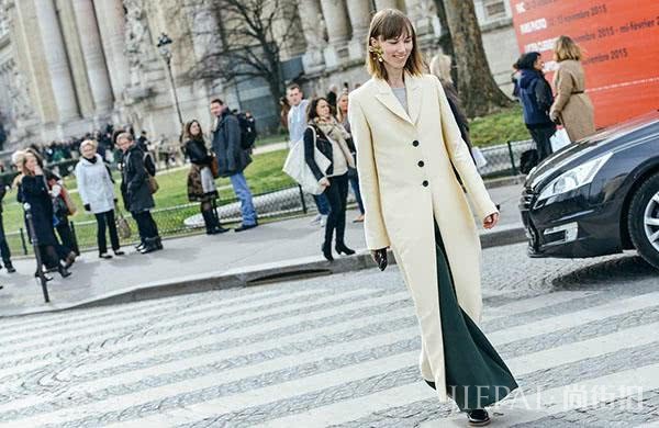 大衣＋阔腿裤有技巧，150，160，170都可以穿！