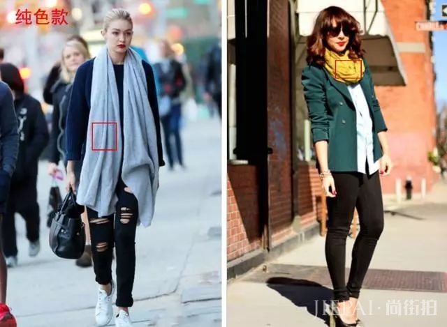 围巾挑选有技巧,合适最重要