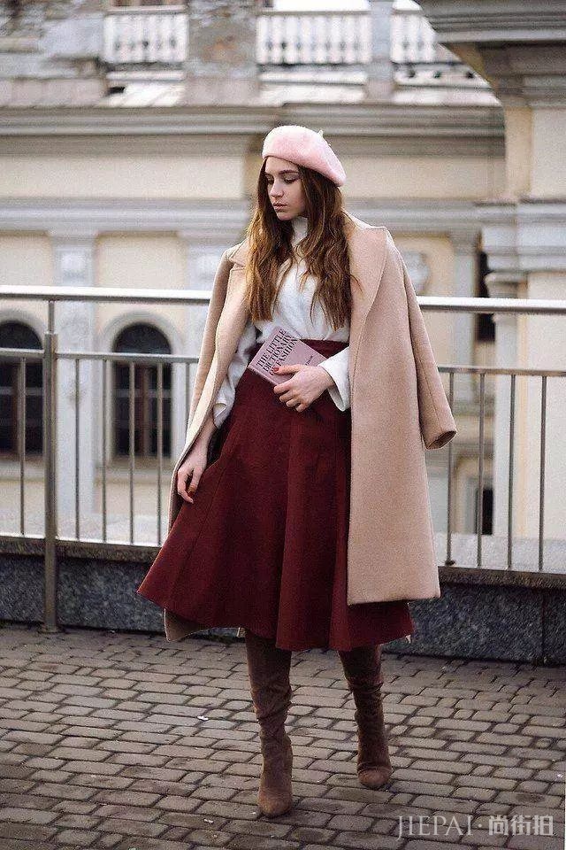 贝雷帽 欧美街头小姐姐必备的时尚单品