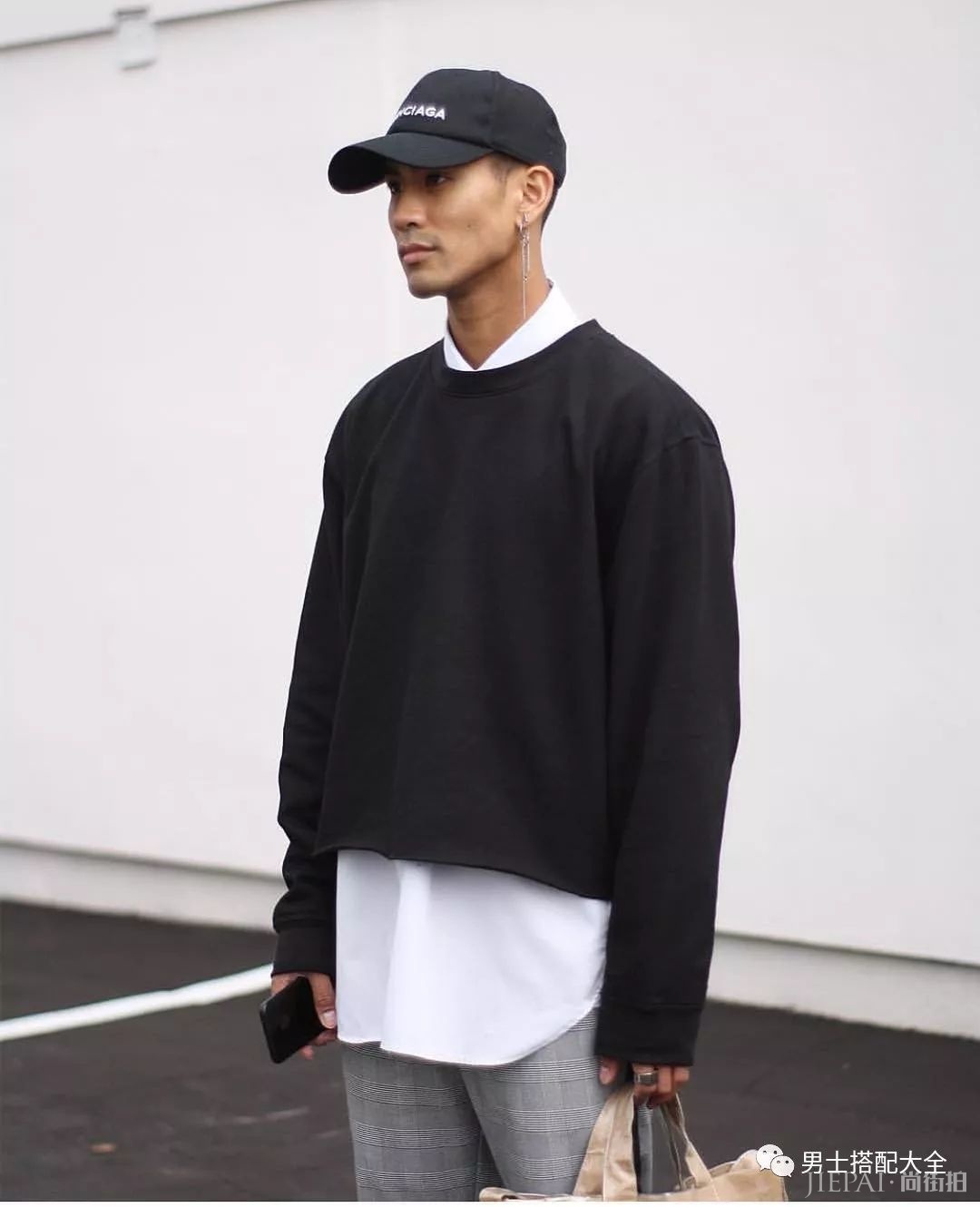 潮男看过来 用万年不淘汰的黑色单品来拯救你的秋冬穿搭