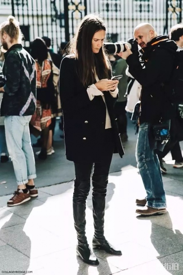 秋冬女生短靴+裤子搭配 秋冬终于不用露脚踝了