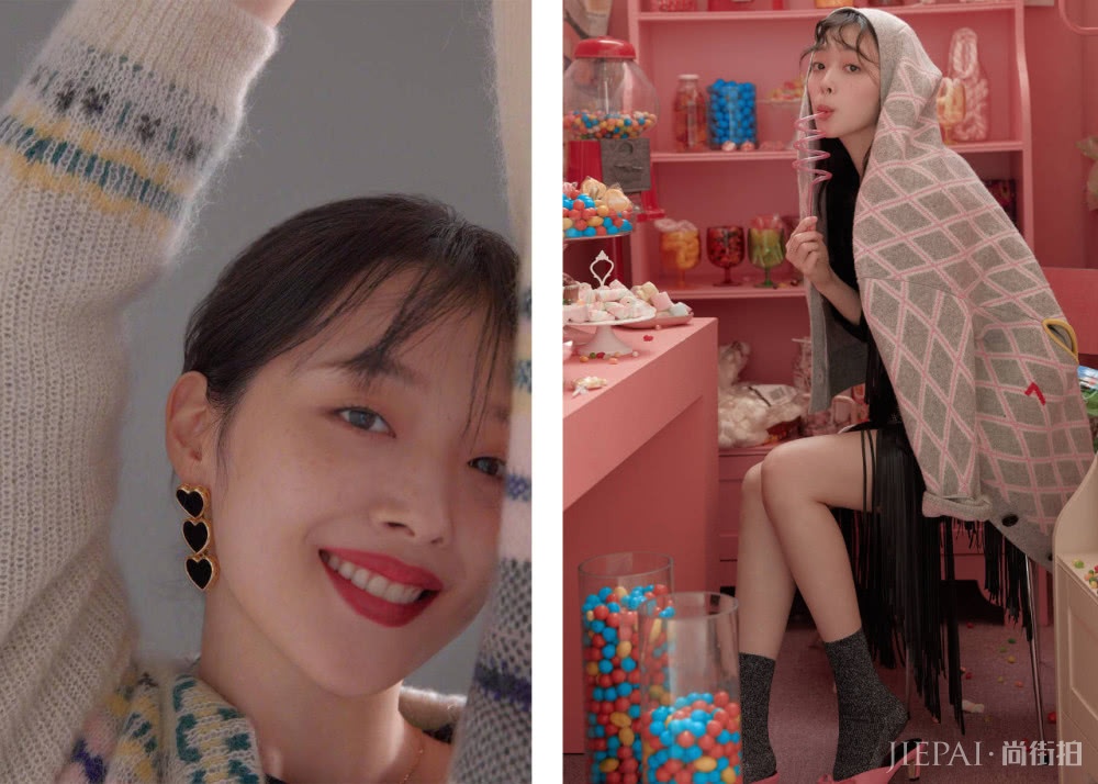 崔雪莉这是什么情况？?这次的造型翻车了...