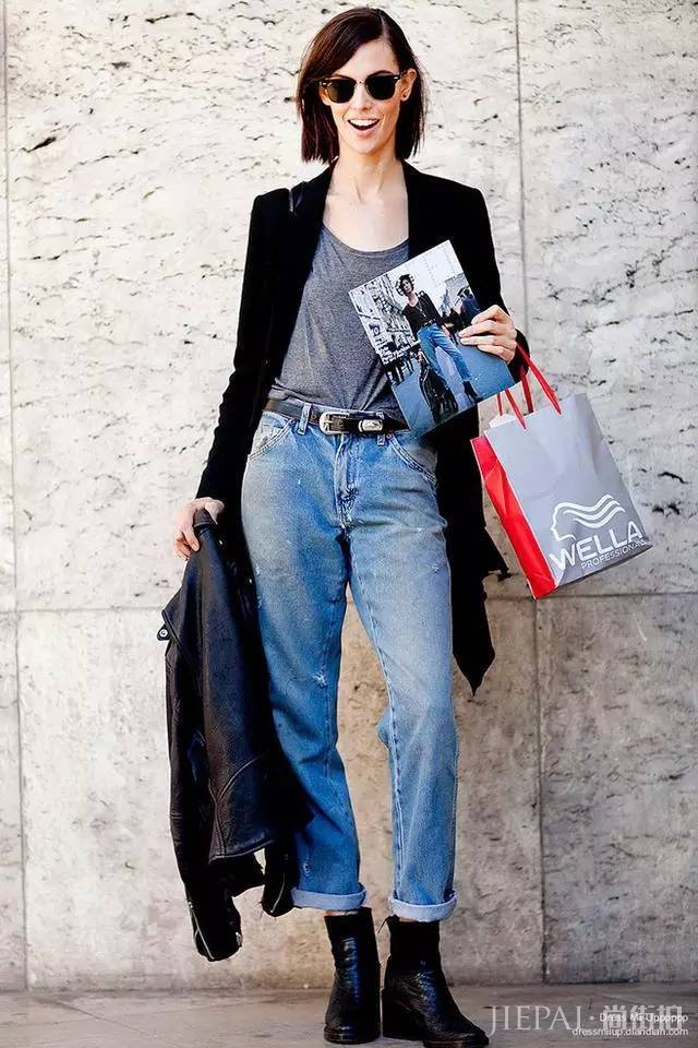 短靴这样搭, 穿对了是女神,穿错了是女神经!