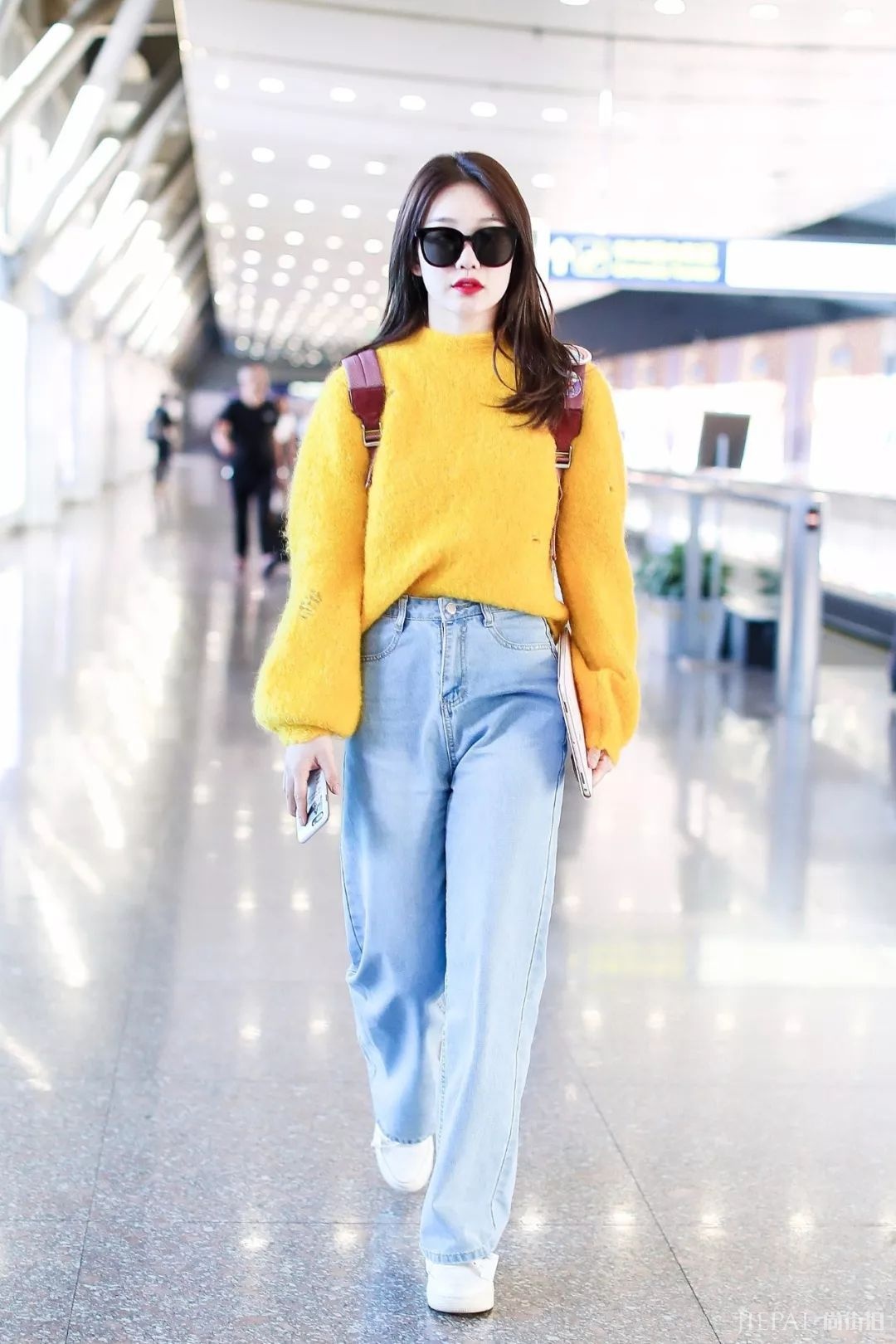 157的石原里美和169的金南珠,都靠这条裤子拉腿?!