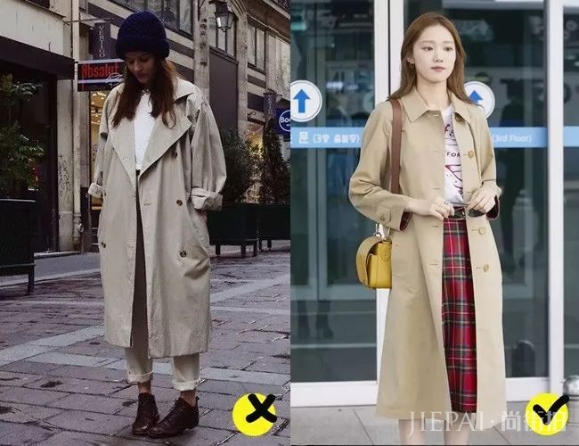 最适合小个子的风衣,穿上显高20cm气场一米八!