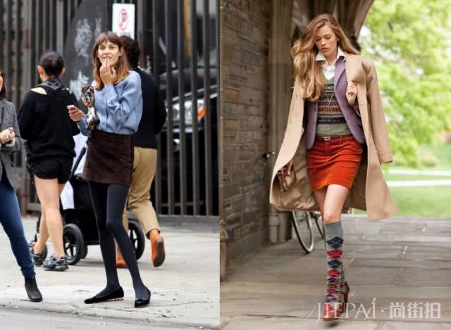 小时候的灯芯绒还记得吗?2018又火了,她们穿上美到犯规