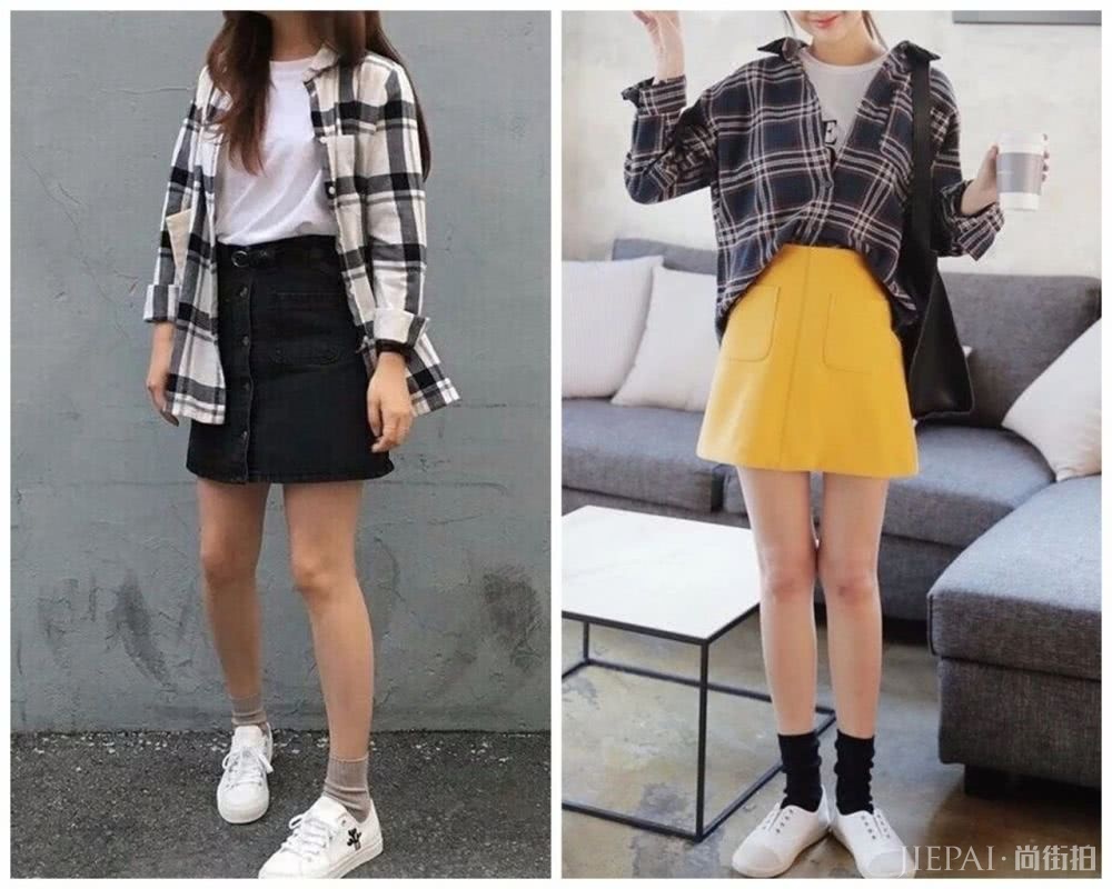 秋天最实用的外套,让格纹衬衫穿出你的时尚感