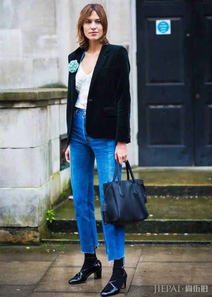 秋冬穿鞋一定要搭配这个单品，实在太好看了