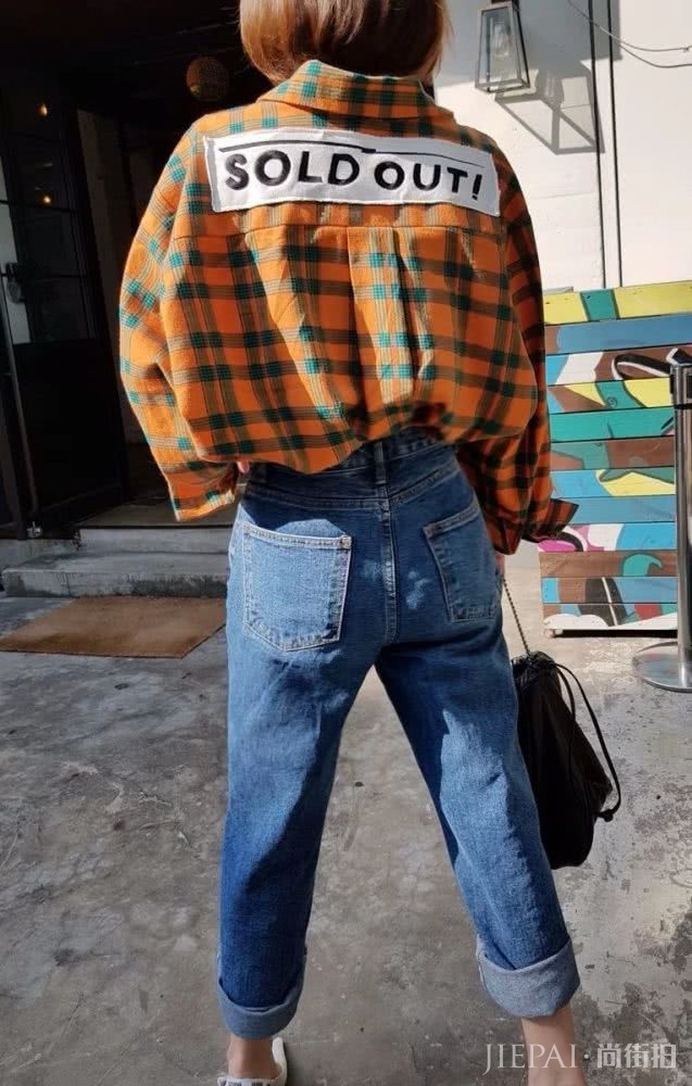 秋天最实用的外套,让格纹衬衫穿出你的时尚感