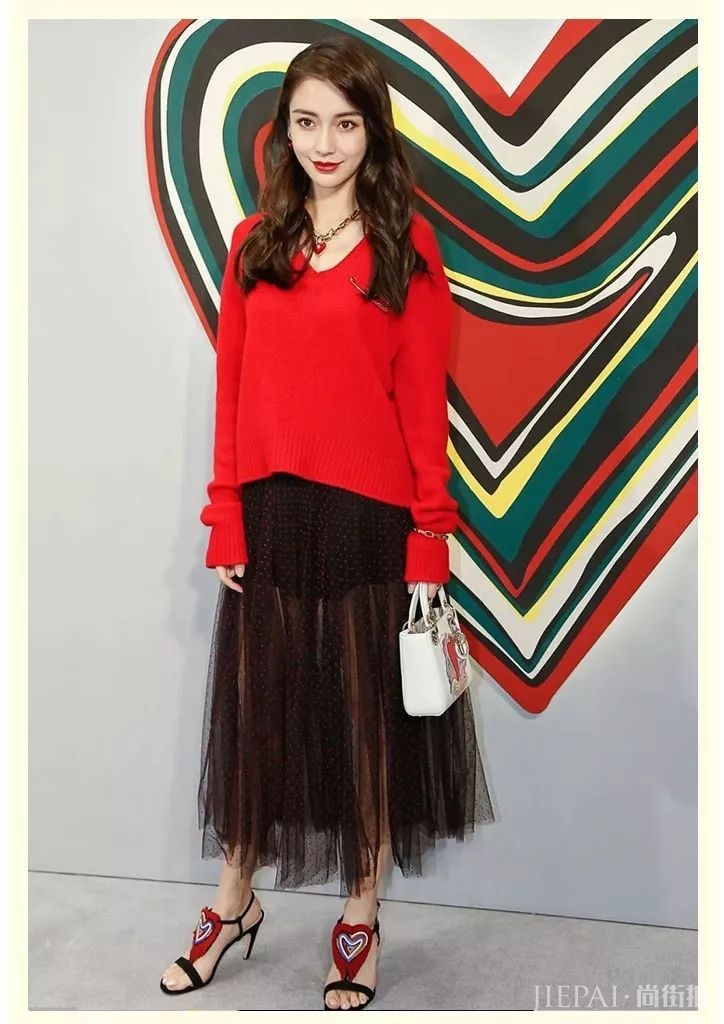 毛衣+半裙，美翻天了！
