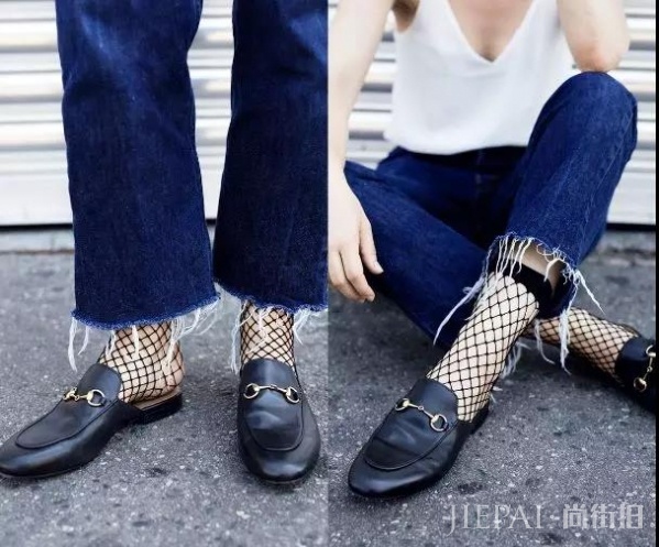 秋天女生穿什么袜子好看 看看今天尚街拍的推荐吧