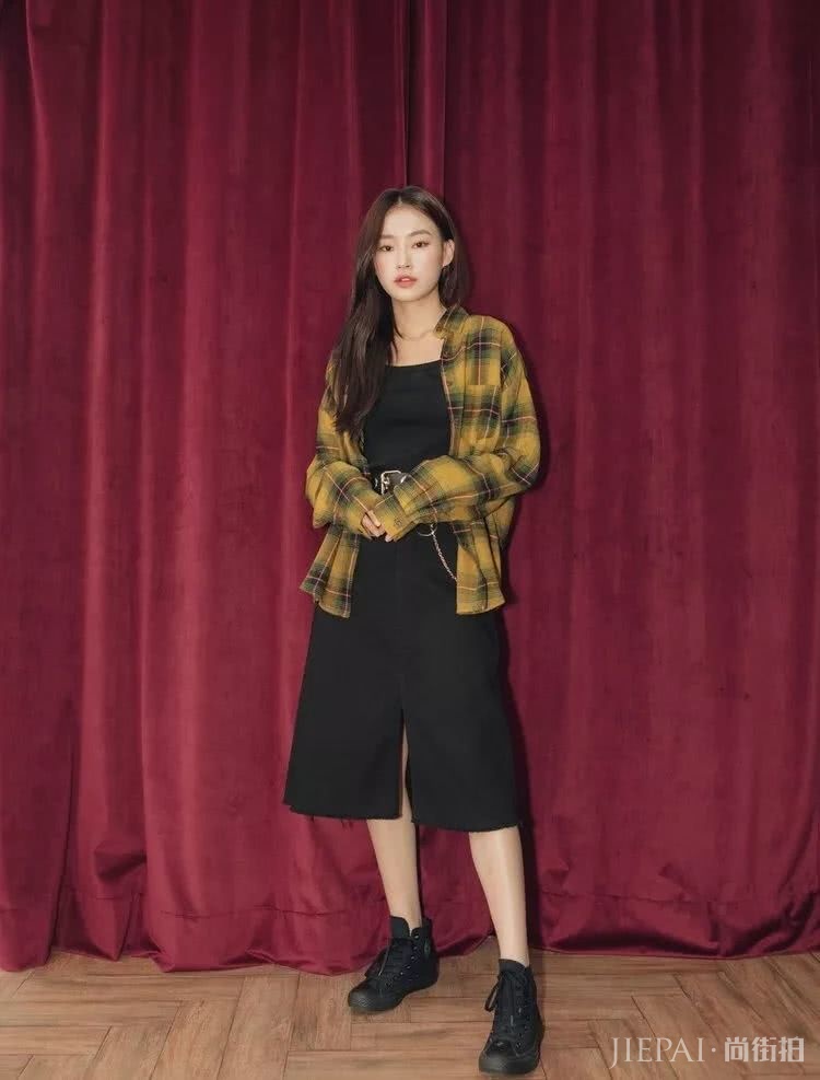 秋天最实用的外套,让格纹衬衫穿出你的时尚感