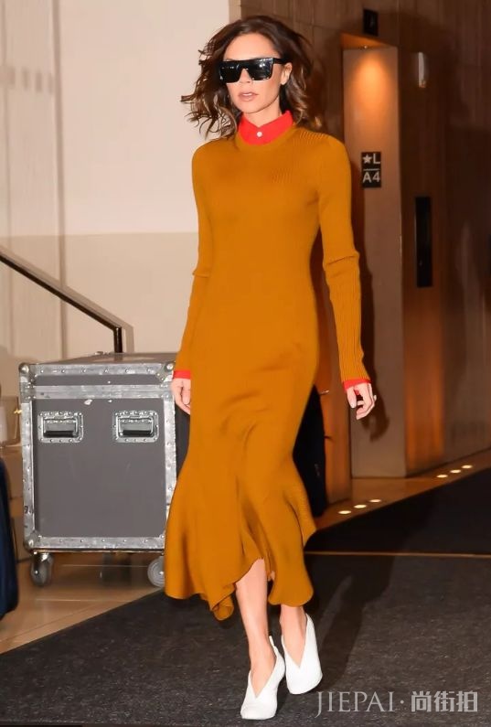 嫌针织裙显胖？看完这些秋冬针织裙搭配你就不会这样说了