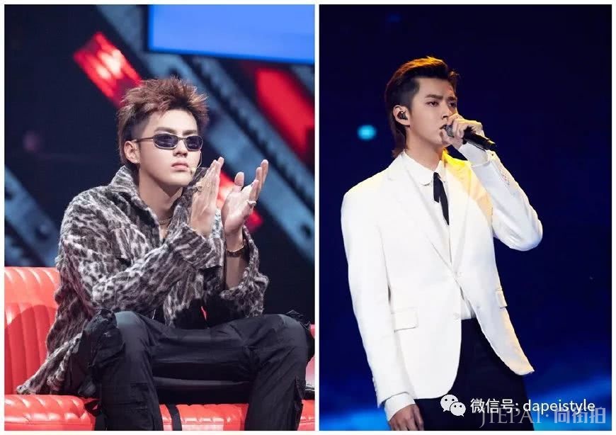 服装发型都不适合,被拍成“矮子乐”依然帅,吴亦凡是颜高没错了