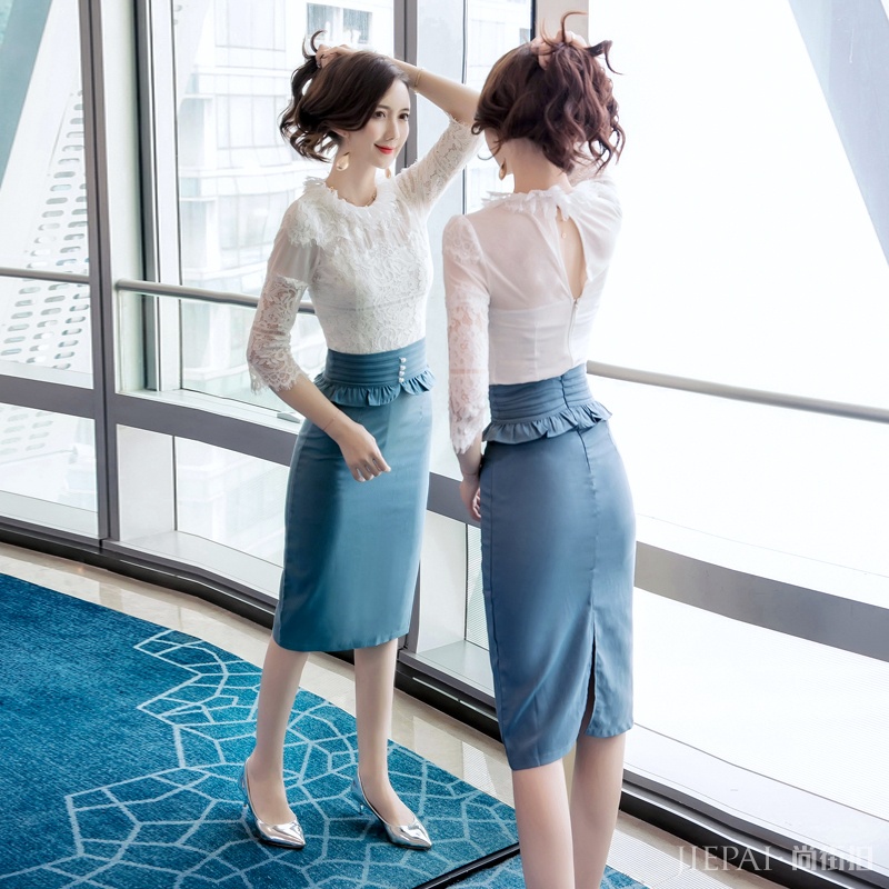 3、40岁女人,穿小香风裙子洋气又美嫩