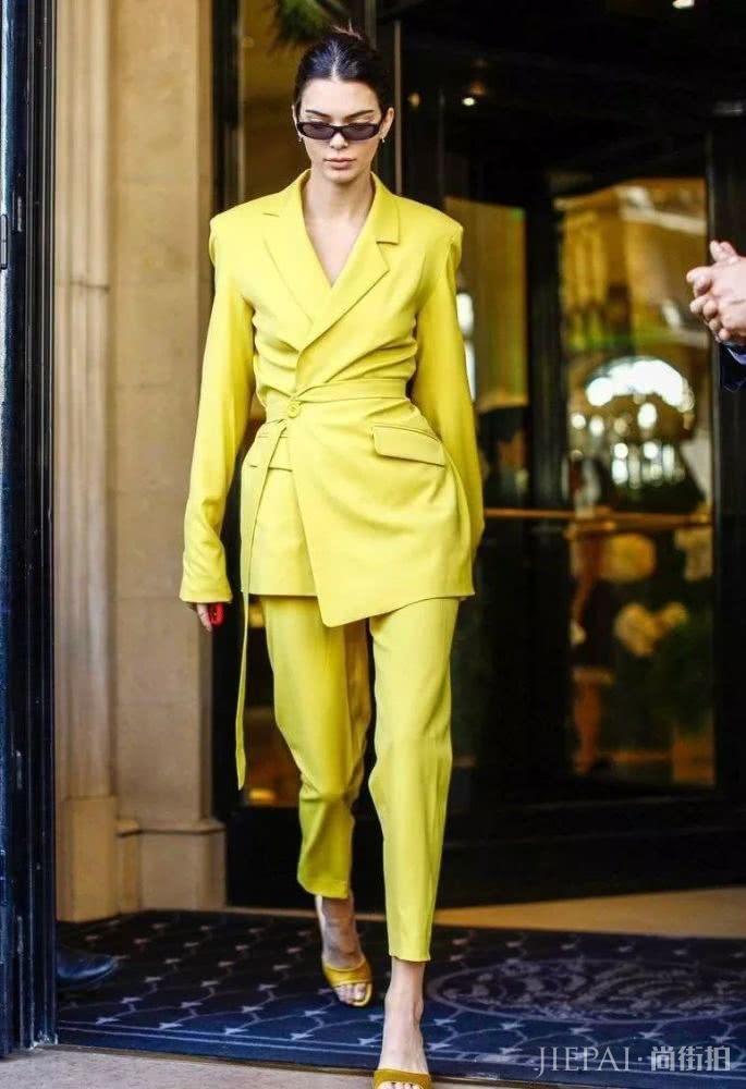 欧美街拍 看潮人最强西服搭配