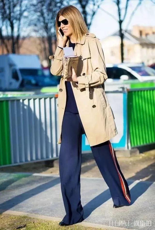 秋冬,大衣+阔腿裤,时髦温暖两不误!