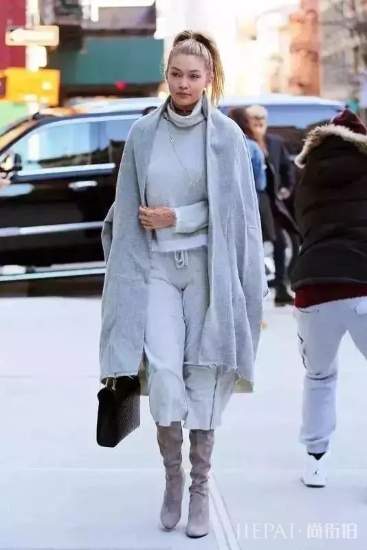 秋冬,大衣+阔腿裤,时髦温暖两不误!