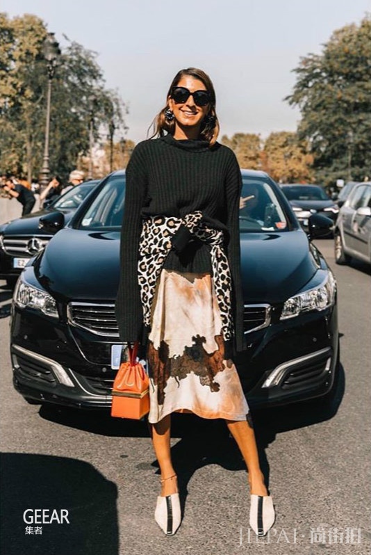 秋冬季节显瘦不臃肿的穿搭方法！精选10+款中长裙造型！